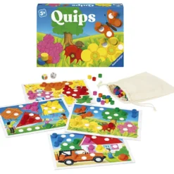 Quips, DK,NO,SE,FI, 1 st., Dansk text,Norsk text,Svensk text,Finska text