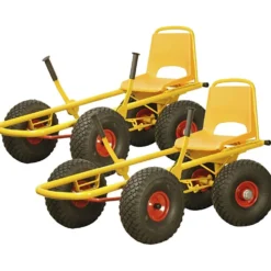 RABO Moon-Car Classic, H: 66 cm, L: 113 cm, B: 58,5 cm, gul, 2 st./ 1 förp.