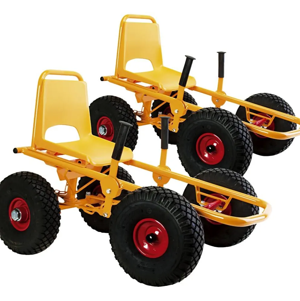 RABO Moon-Car Mini, H: 66 cm, L: 83 cm, B: 59 cm, stl. 3 - 7 år, gul, 2 st./ 1 förp.