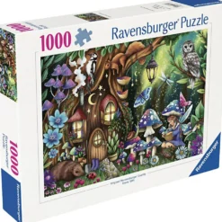 Ravensburger pussel Kattungar, Den magisk skogen, 1000 brickor, 1 förp.