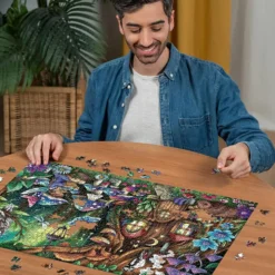 Ravensburger pussel Kattungar, Den magisk skogen, 1000 brickor, 1 förp.