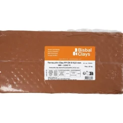 Rödlera med chamotte, 10 kg/ 1 förp.