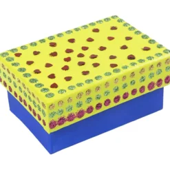 Rektangulära Askar, H: 3,5+4,5+5,5+6,5 cm, stl. 7,5x5 + 9,5x7 + 11,5x8,5 + 14x11 cm, 4x4 st./ 1 förp.