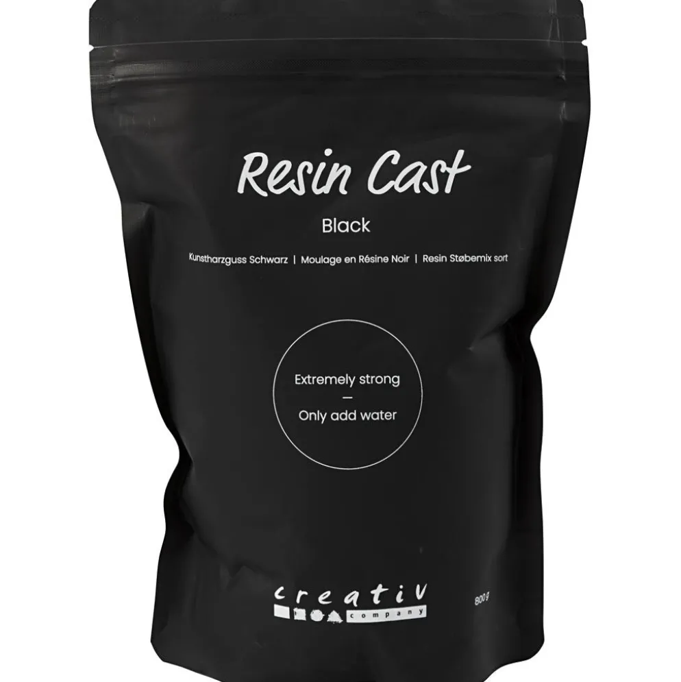 Resin Gjutmassa Svart, svart, 800 g/ 1 förp.