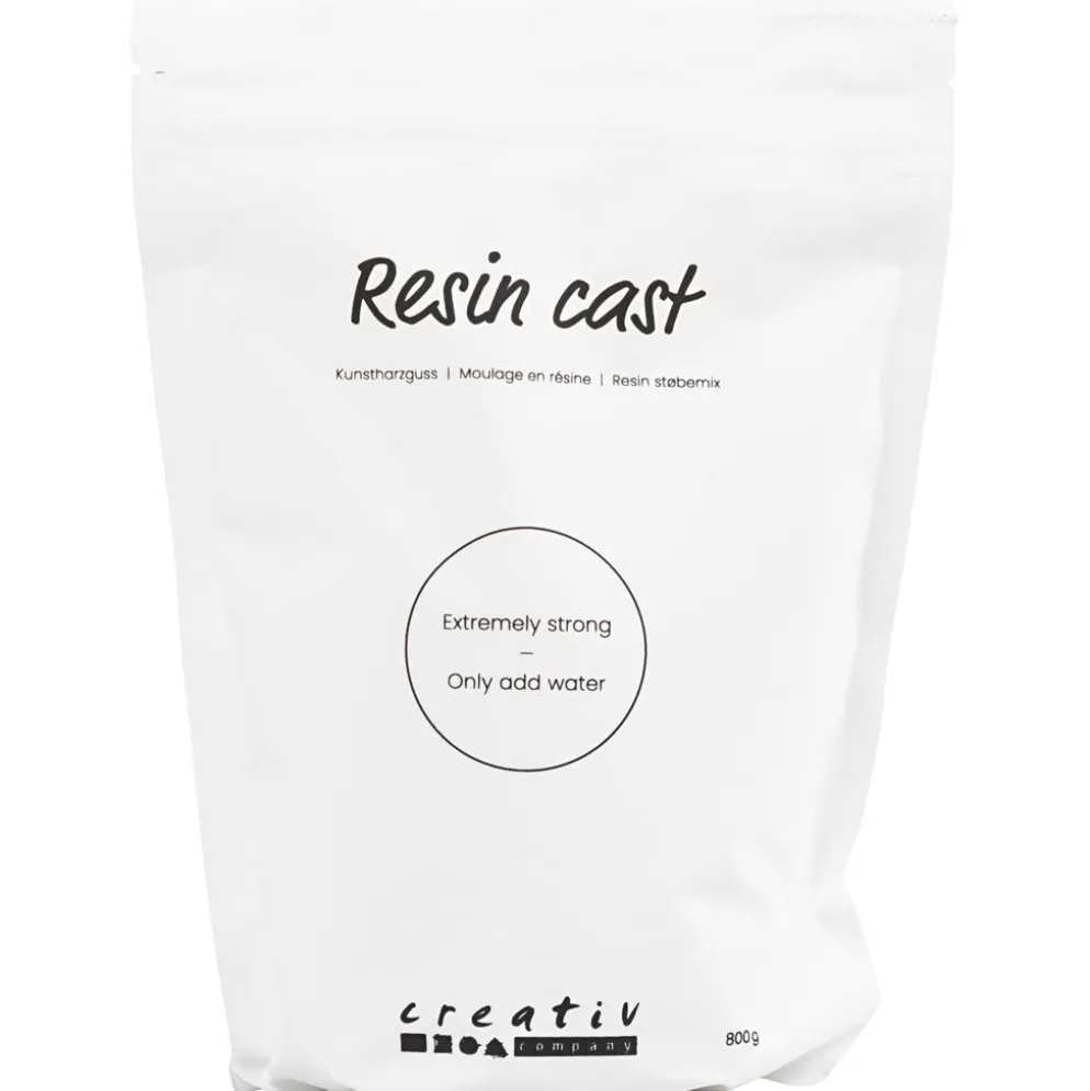 Resin Gjutmassa, vit, 800 g/ 1 förp.