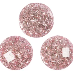 Rhinestones, Dia. 8 mm, ljusröd, 32 st./ 1 förp.