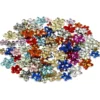 Rhinestones, Dia. 6+10+12 mm, mixade färger, 2520 st./ 1 förp.