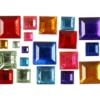 Rhinestones, stl. 4-10 mm, 1300 st./ 1 förp.