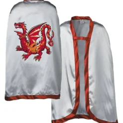 Riddarmantel, Gul drake, L: 77, B: 130 cm, 1 st.