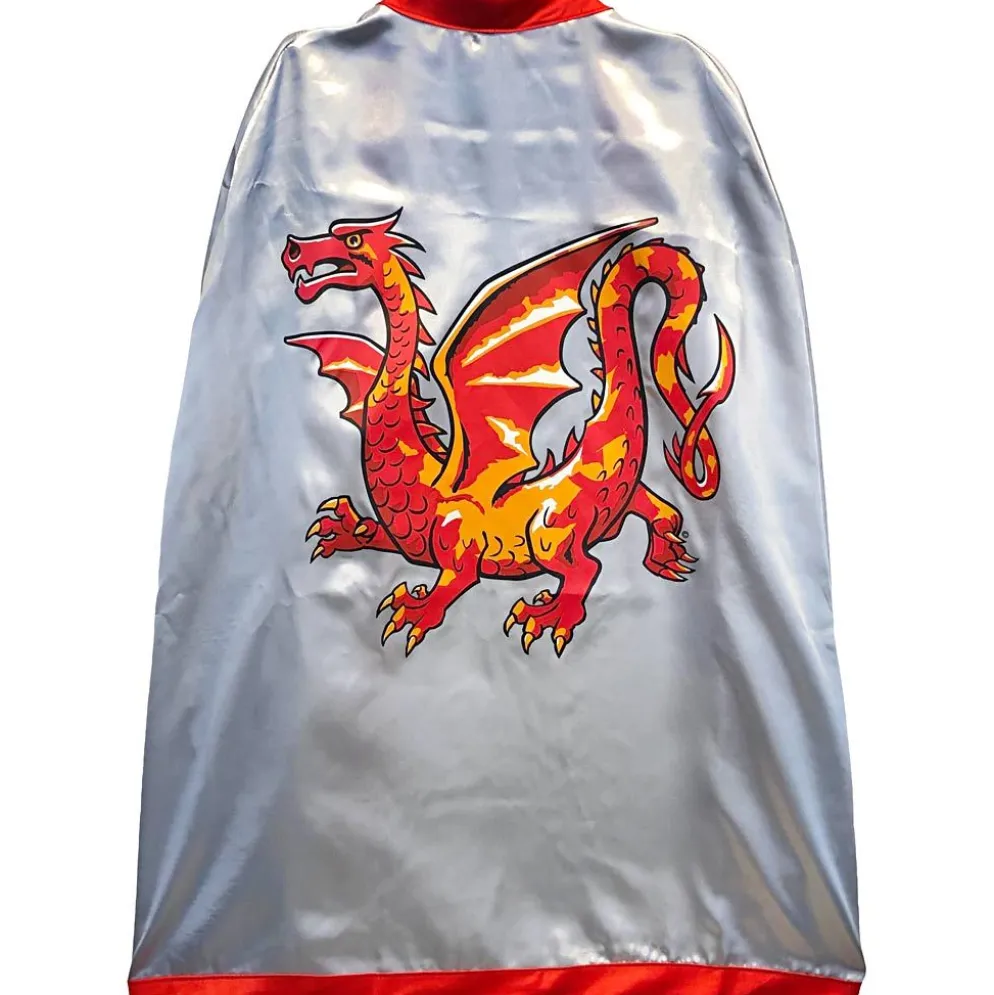 Riddarmantel, Gul drake, L: 77, B: 130 cm, 1 st.