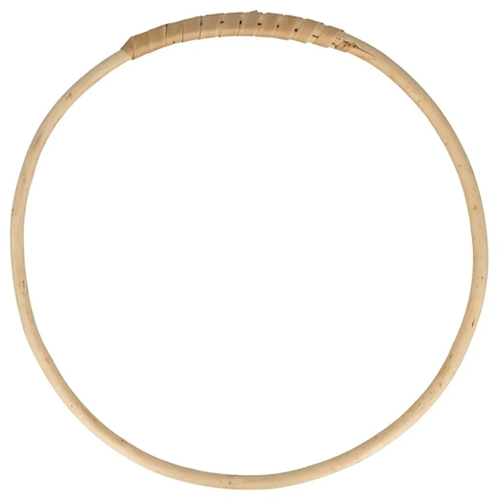Ring av korgflätat trä, Dia. 20 cm, tjocklek 9 mm, 1 st.