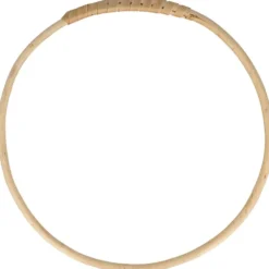 Ring av korgflätat trä, Dia. 25 cm, tjocklek 9 mm, 1 st.
