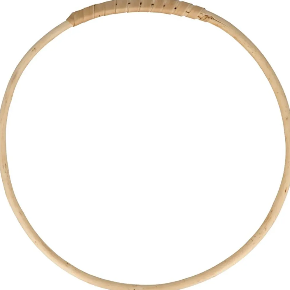 Ring av korgflätat trä, Dia. 25 cm, tjocklek 9 mm, 1 st.