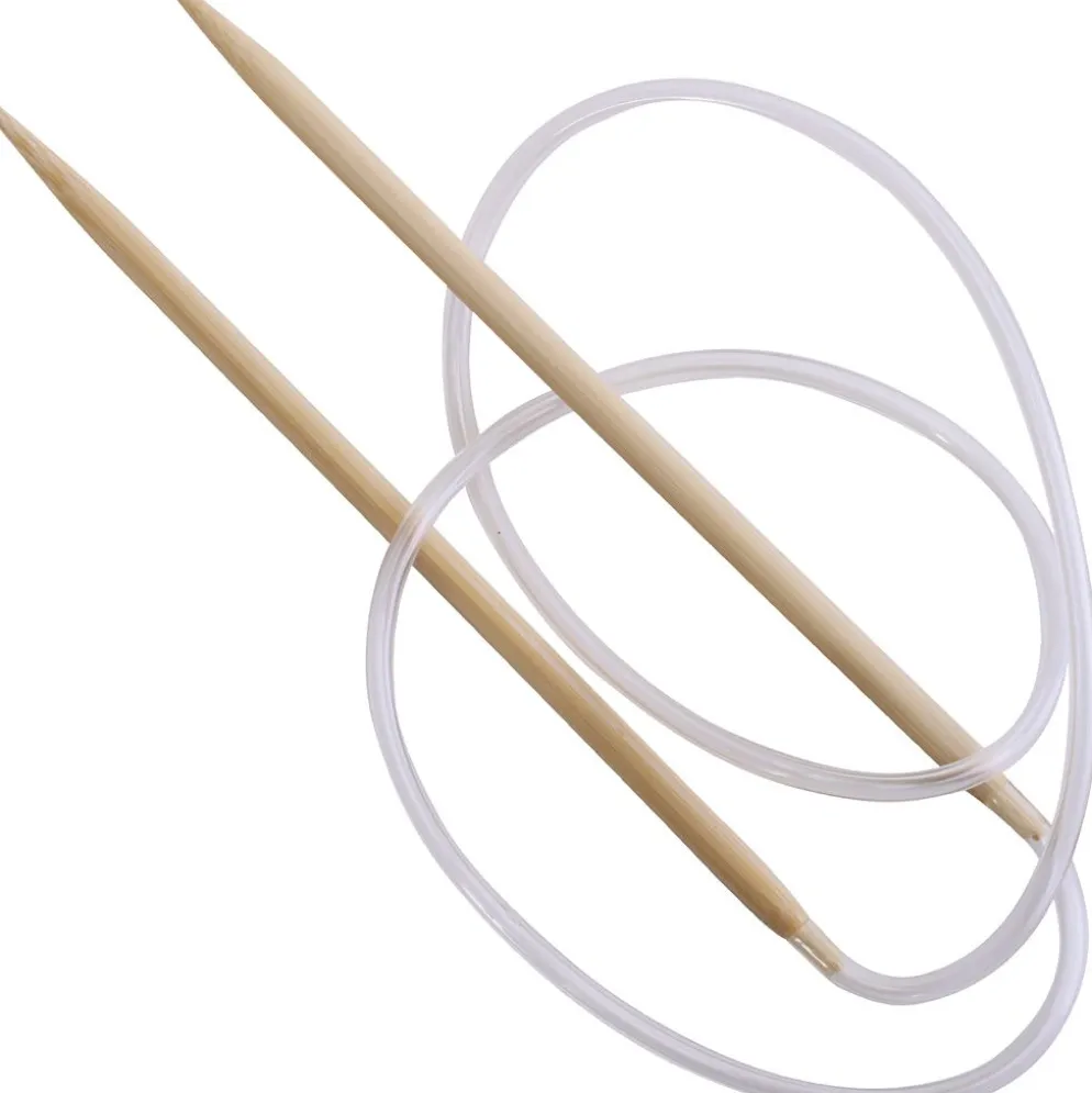 Rundsticka i bambu, L: 80 cm, stl. 5 mm, 1 st.