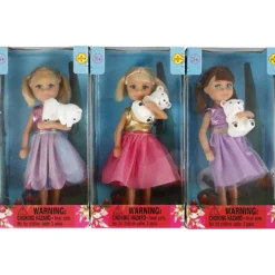 Sally-dockor, H: 13 cm, 3 st./ 1 förp.
