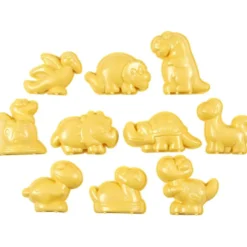 Sandformar, dinosurier, stl. 4,5-6 cm, 10 st./ 1 förp.