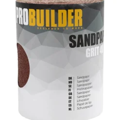 Sandpapper, korn 40, B: 11,5 cm, 5 m/ 1 rl.