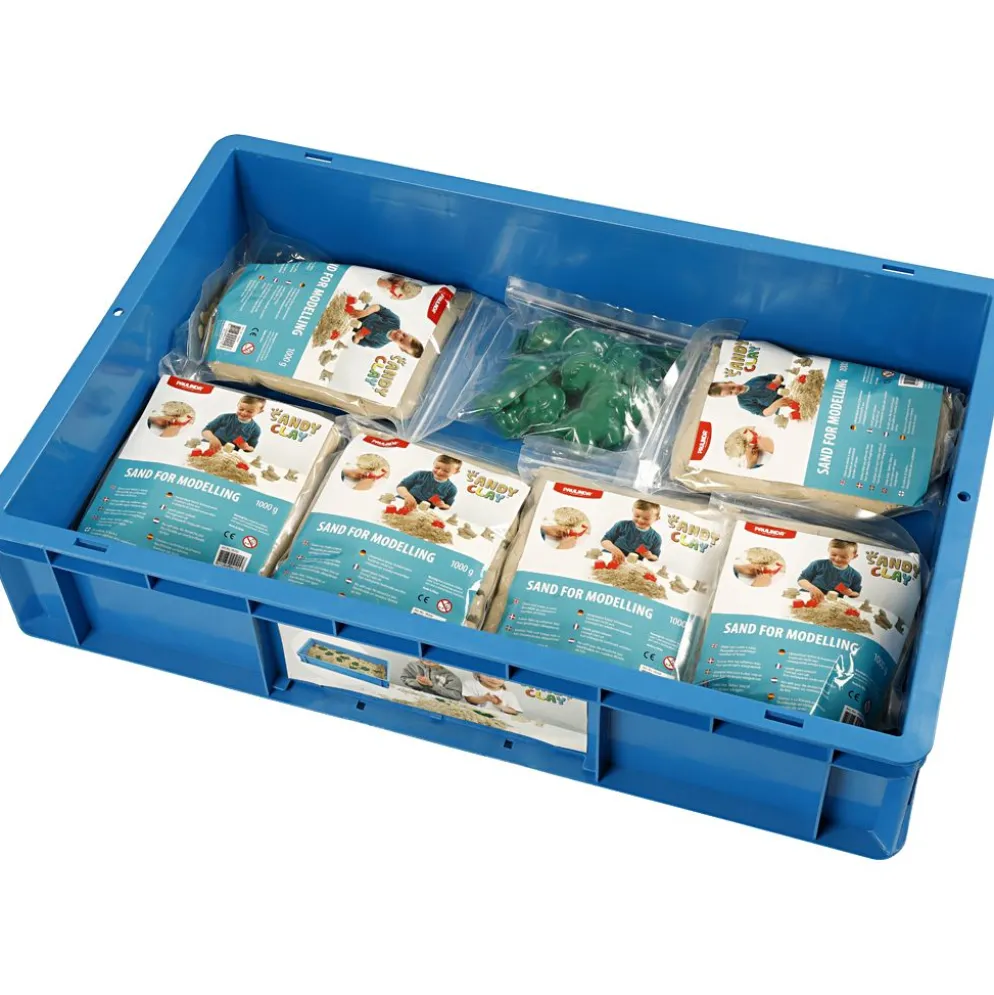 Sandy Clay® , H: 12 cm, stl. 40x60 cm, natur, 6 kg/ 1 förp.