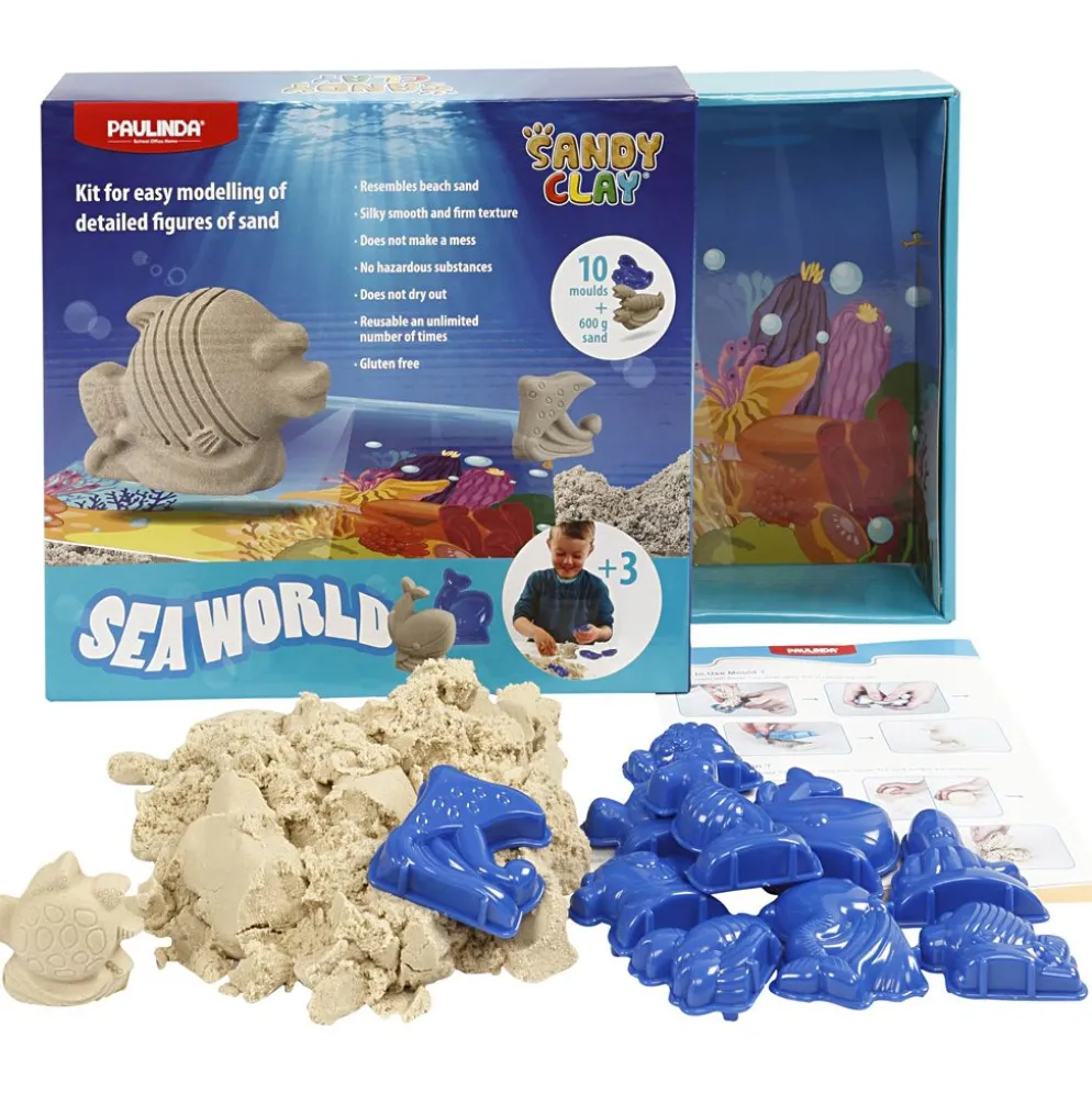 Sandy Clay® , seaworld, natur, 1 set