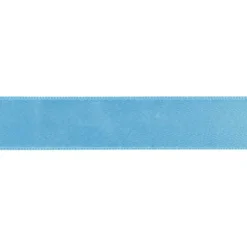 Satinband, B: 20 mm, ljusblå, 6 m/ 1 rl.