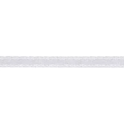 Satinband, B: 3 mm, vit, 15 m/ 1 rl.