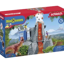 Schleich basläger för vulkanexpedition, 60 delar/ 1 förp.