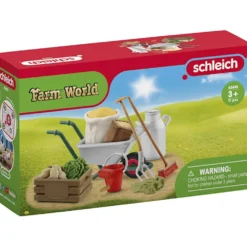 Schleich Bondgårdsdjur, Tillbehör för stallskötsel, 11 delar/ 1 förp.