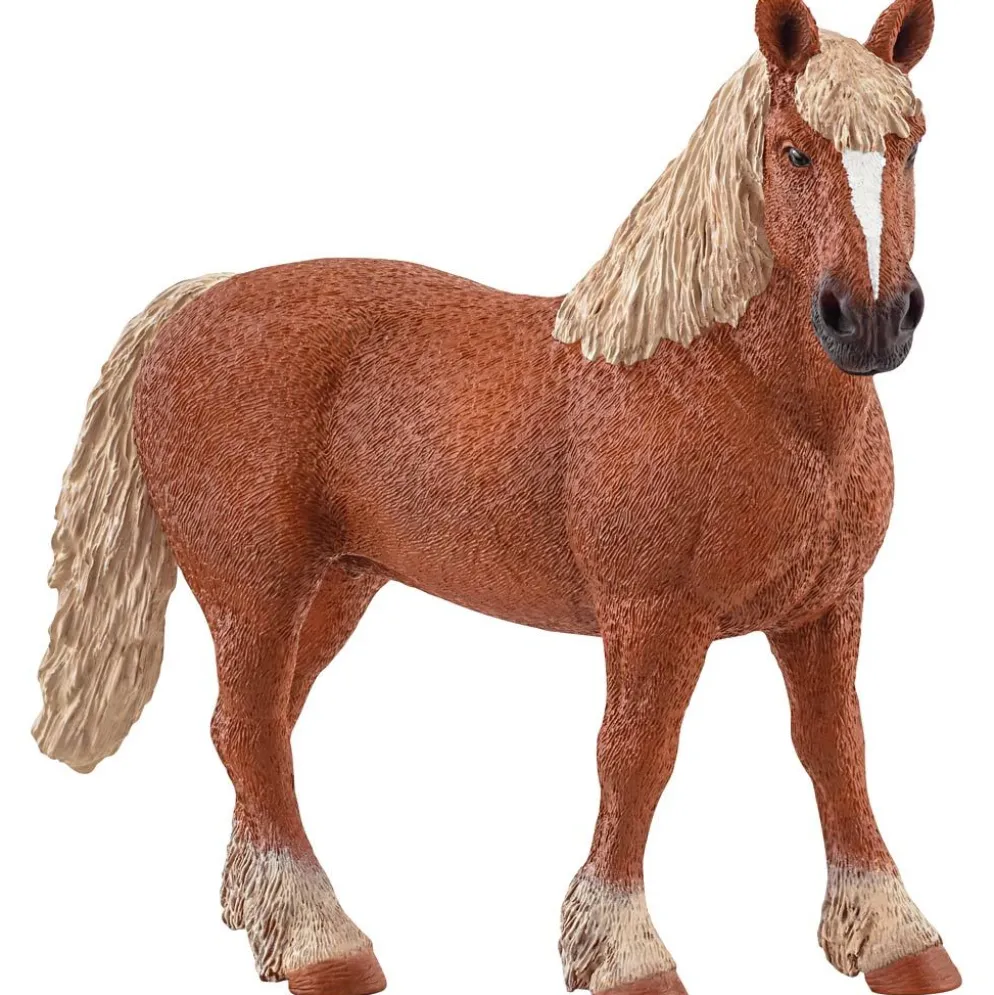Schleich Hästar, Belgiskt avelssto, stl. 14x4,4x11,9 cm, 1 st.