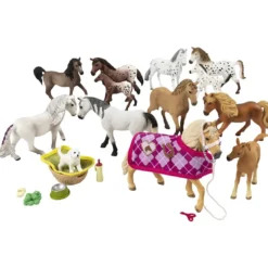 Schleich Hästar, 18 delar, 12 st./ 1 set