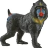 Schleich Nordiskt djurliv, Mandrill, stl. 3,4x9+5x2,8 cm, 1 st.