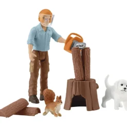 Schleich Nordiskt djurliv, Skogvaktare, 12 delar/ 1 förp.