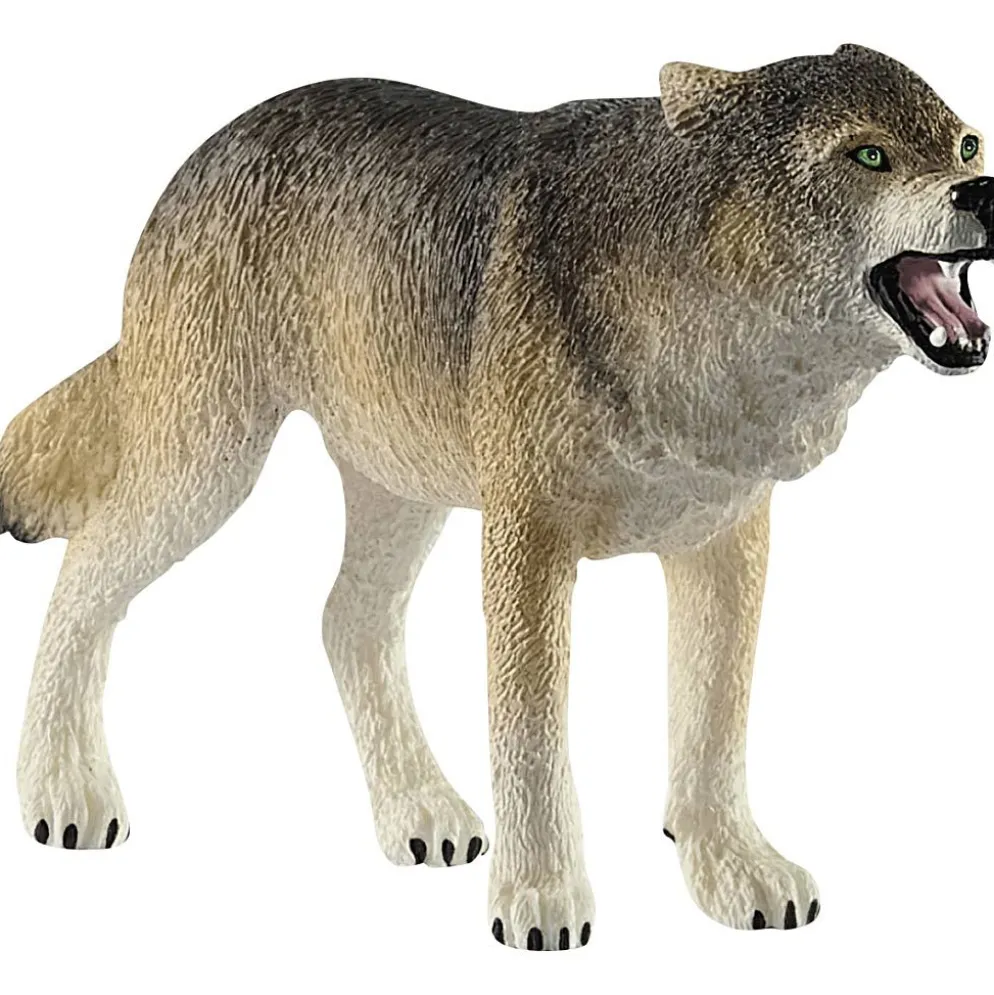 Schleich Nordiskt djurliv, Varg, stl. 5.2x10.3x2.1 cm, 1 st.