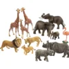 Schleich Vilda djur, Afrikansk savann, olika djur, 12 st./ 1 set