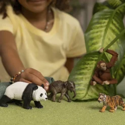 Schleich Vilda djur, Asien startset, 4 st./ 1 förp.