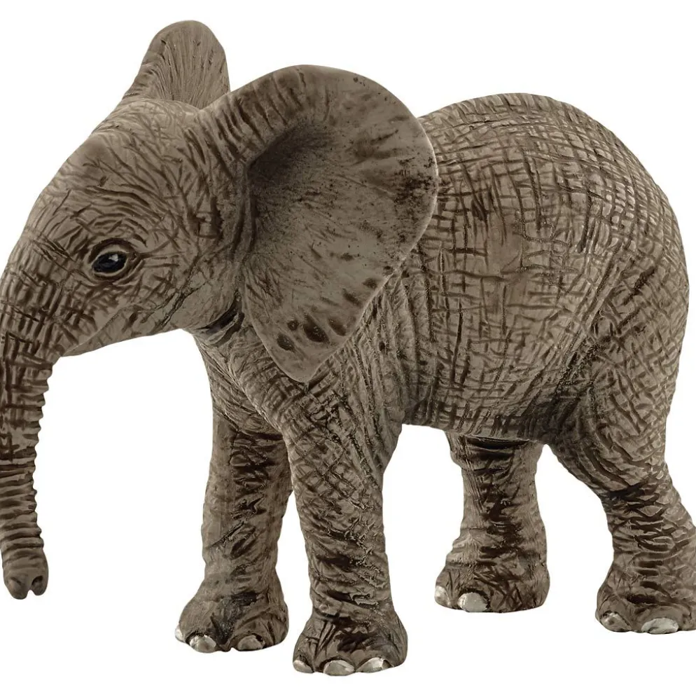 Schleich Vilda djur, Elefantunge, stl. 5,5x6,8x3,5 cm, 1 st.