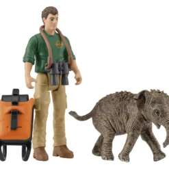 Schleich Vilda djur, Forskare på exkursion, 5 delar/ 1 förp.