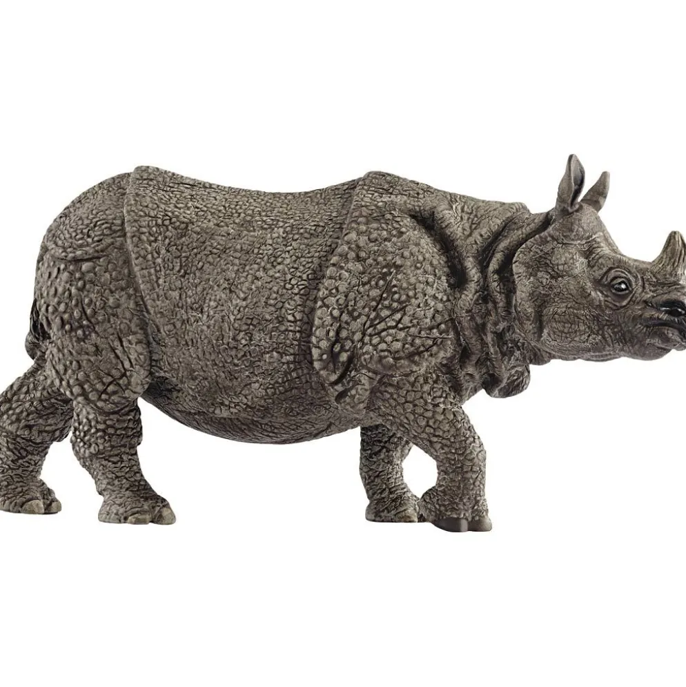 Schleich Vilda djur, Noshörning, hane , stl. 6,7x13,9x4,4 cm, 1 st.