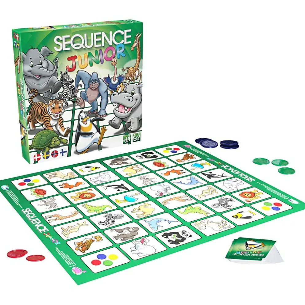 Sequence Junior, DK,NO,SE,FI, 1 förp., Dansk text,Norsk text,Svensk text,Finska text