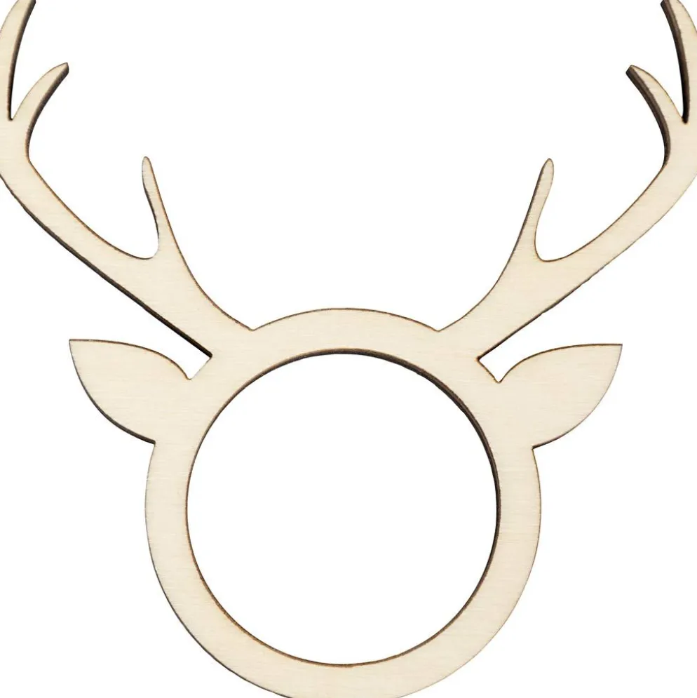 Servettring, H: 8 cm, D: 5 mm, Dia. 4,5 cm, Hålstl. 3,5 cm, 4 st./ 1 förp.