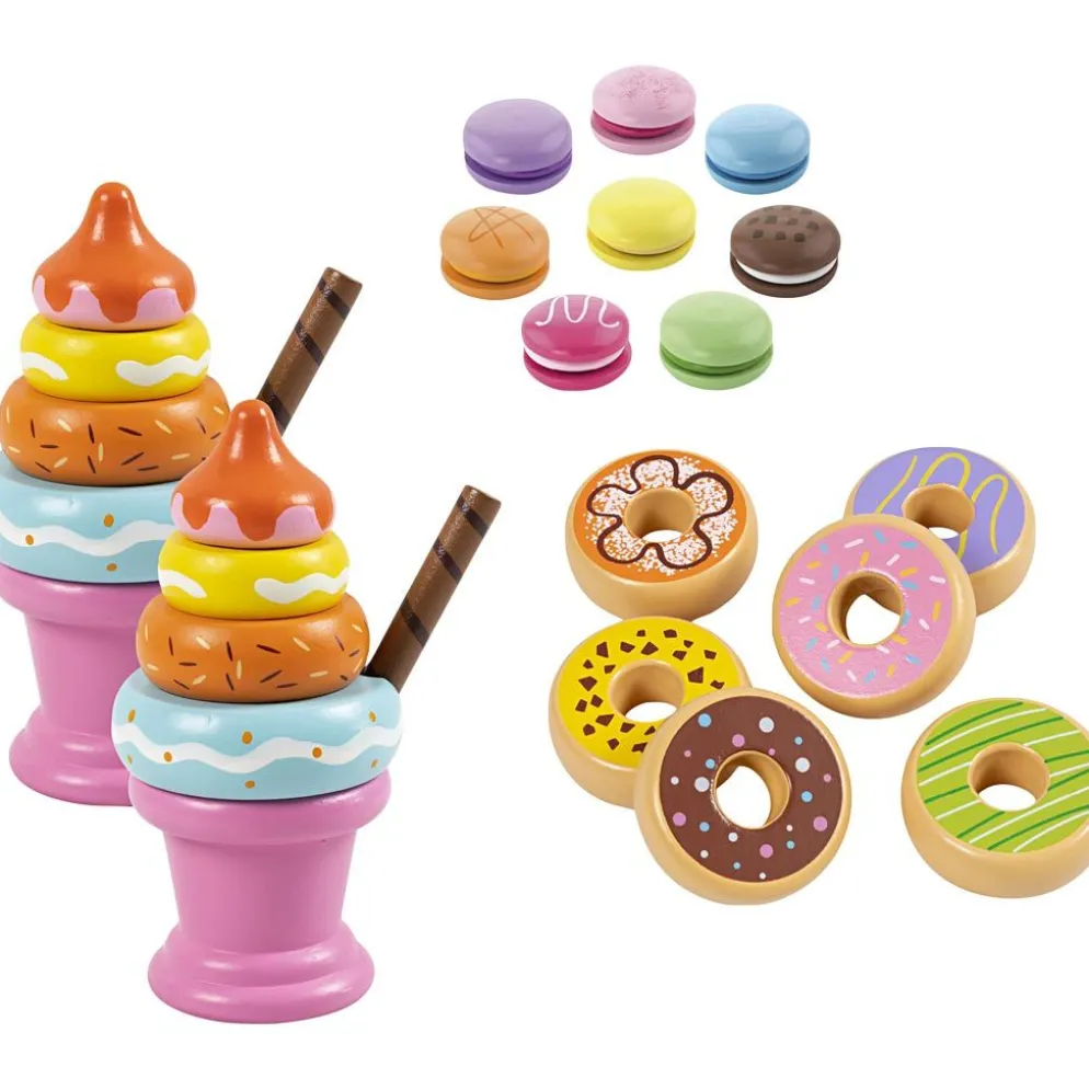 Set med desserter, 8 delar/ 1 set