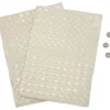 Silicone dots, H: 1,5 mm, Dia. 8 mm, 3x100 st./ 1 förp.