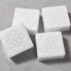 Silikonform, Fyrkantig med grafisk design, H: 2,4 cm, L: 6,8 cm, B: 6,8 cm, 4 st./ 1 förp.