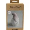 Silikonform, Jultomte, H: 10 cm, B: 6,5 cm, matt transparenta, 1 st./ 1 förp.
