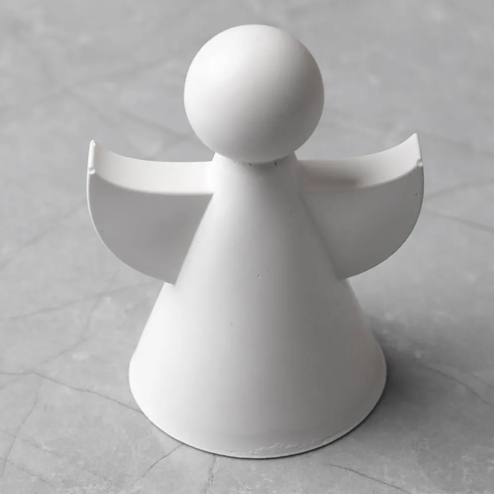 Silikonform, ängel, H: 9,5 cm, B: 7 cm, matt transparenta, 1 st./ 1 förp.
