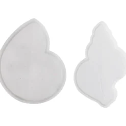 Silikonform, Snäcka, H: 0,6 cm, L: 12 cm, B: 8-9 cm, 2 st./ 1 förp.