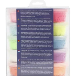 Silk Clay®, Basic 2, mixade färger, 10x40 g/ 1 förp.