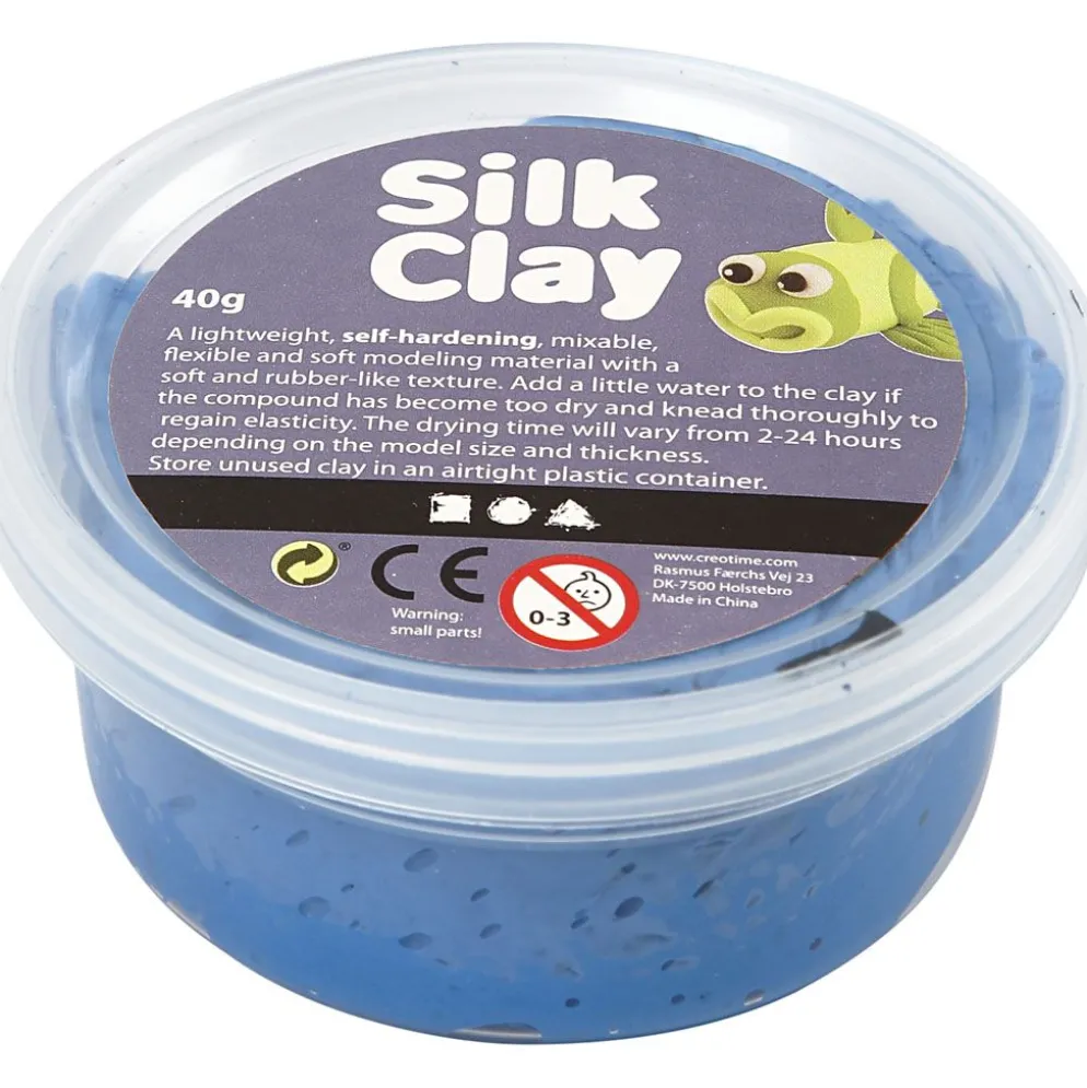 Silk Clay®, blå, 40 g/ 1 burk