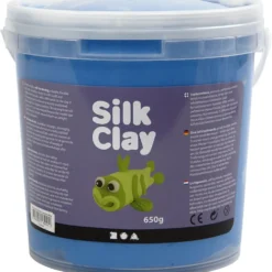 Silk Clay®, blå, 650 g/ 1 hink