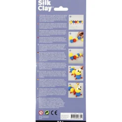Silk Clay®, blå, röd, gul, 3x14 g/ 1 förp.