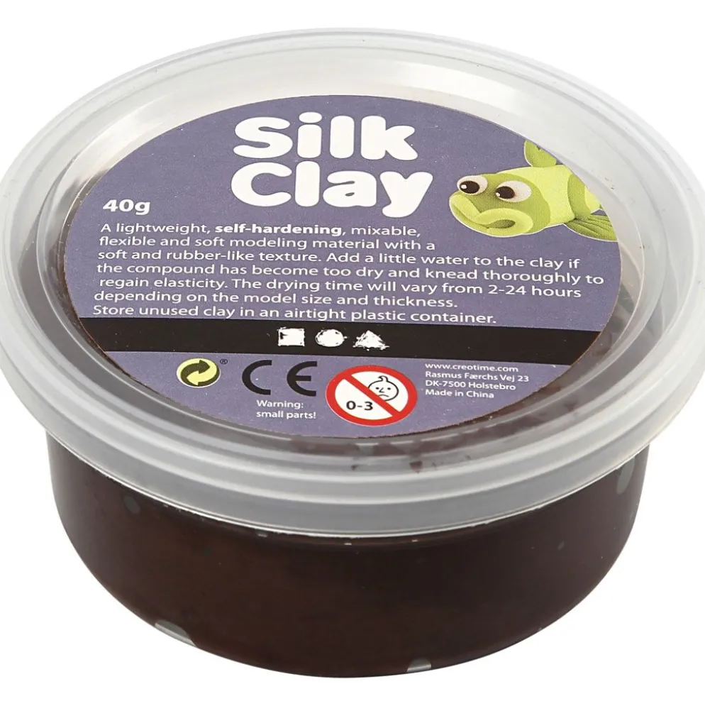 Silk Clay®, brun, 40 g/ 1 burk